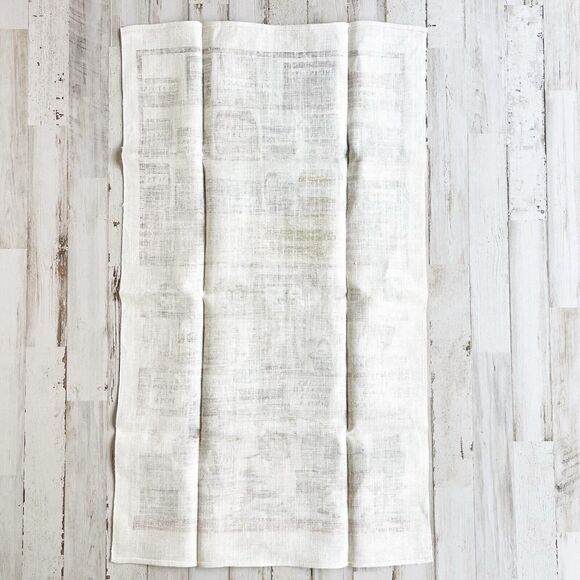 NWT KayDee Handprints 100% Pure Linen Country Store Vintage Tea Towel - Picture 8 of 8